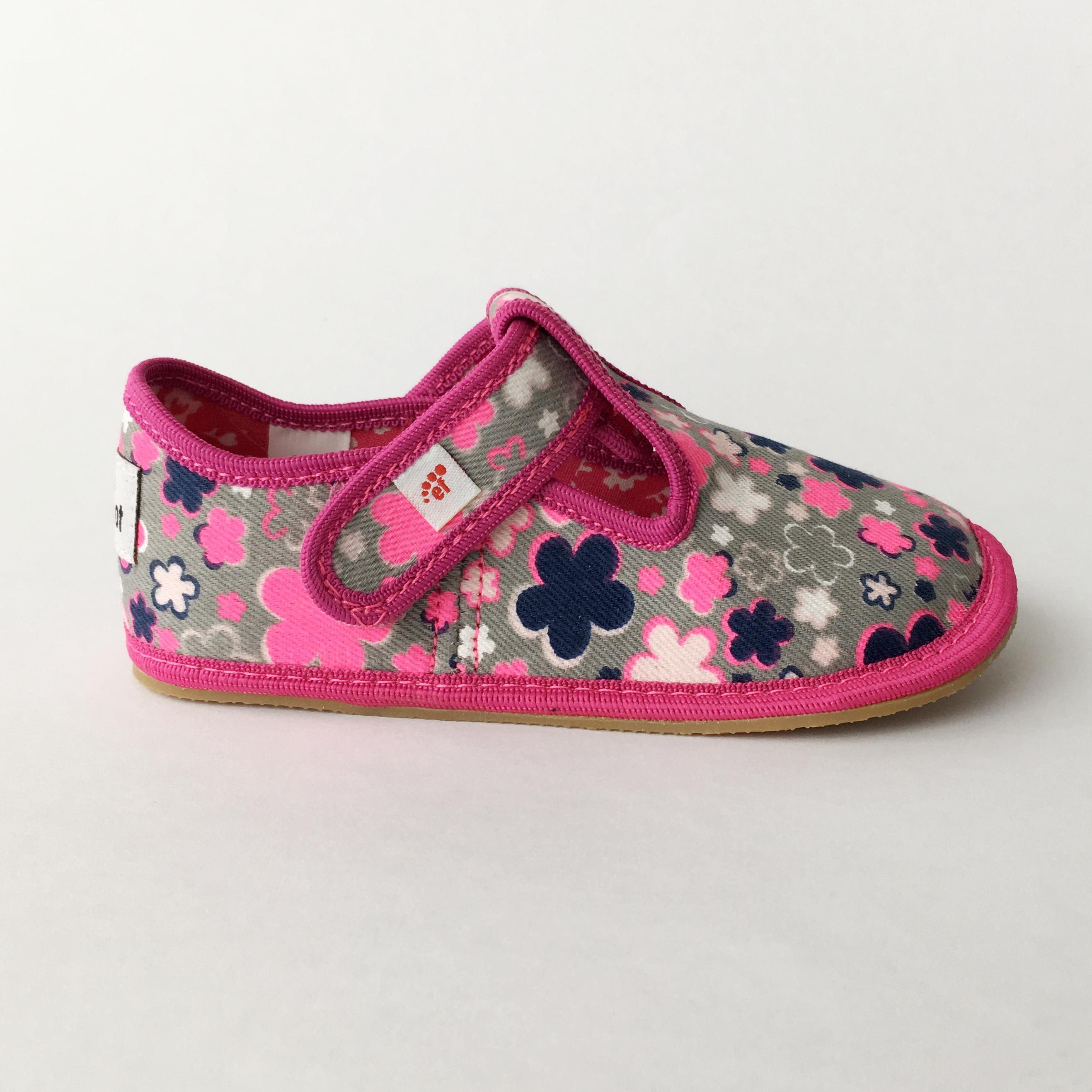 Ef barefoot 395 Kwiaty Fluo vel. 25