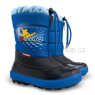 Sněhule Demar KENNY X-SNOW Blue vel. 34/35