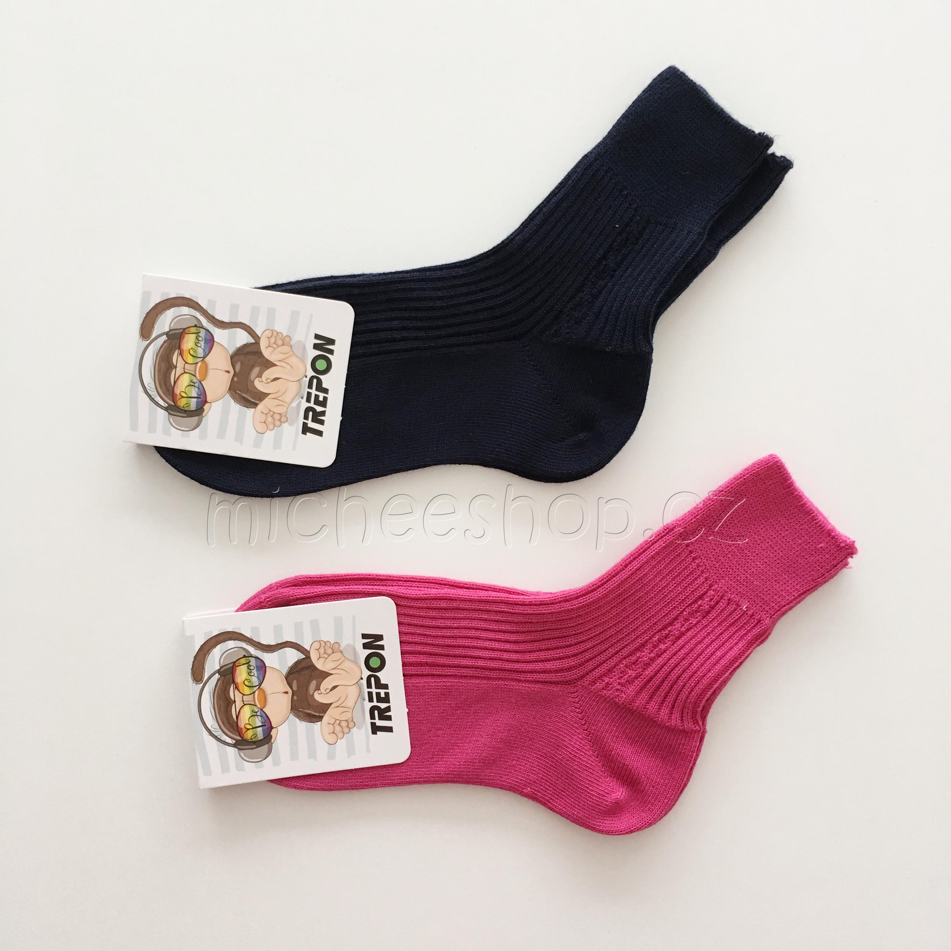 Dětské ponožky ze 100% bavlny BENIK růžová