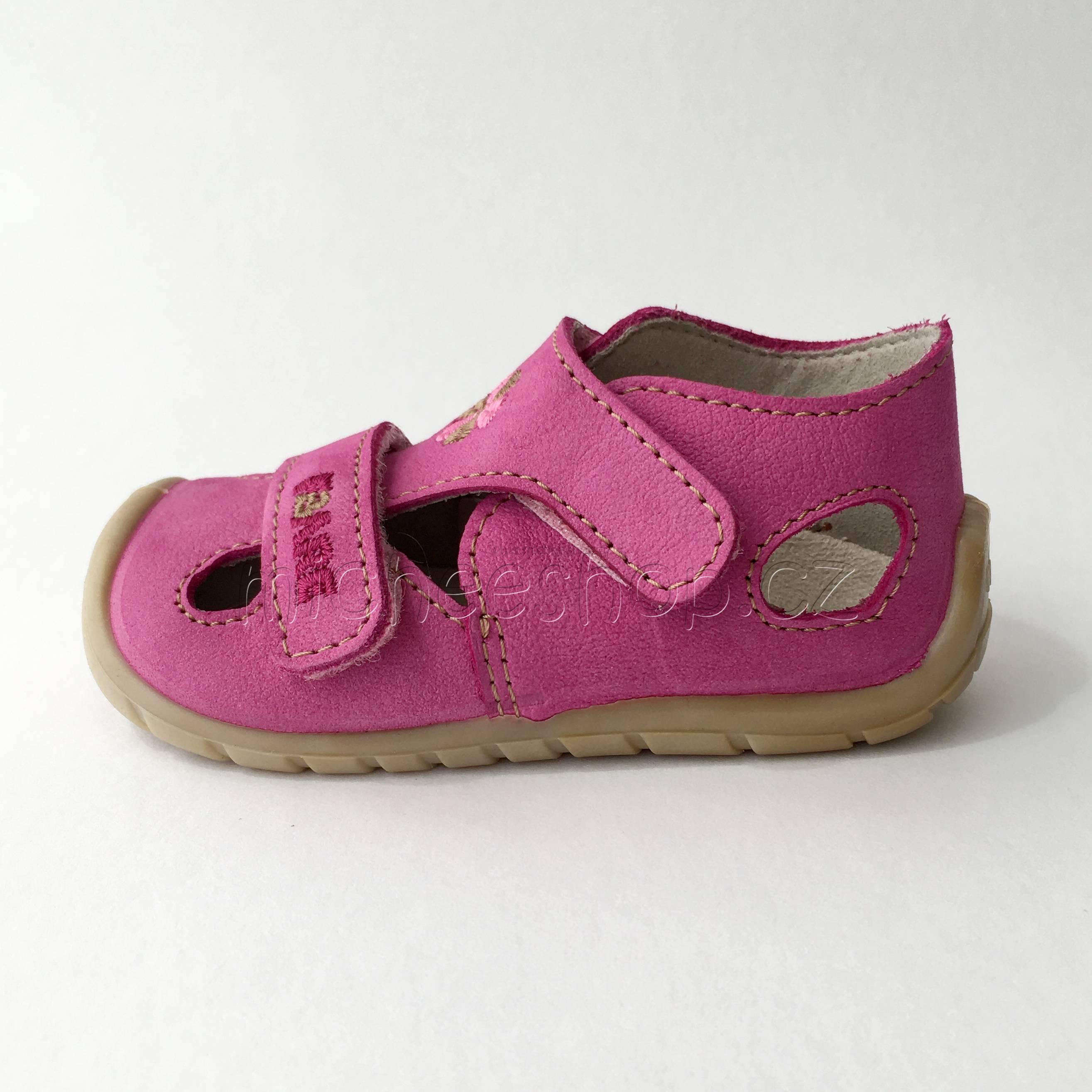 Fare Bare dětské sandálky růžová