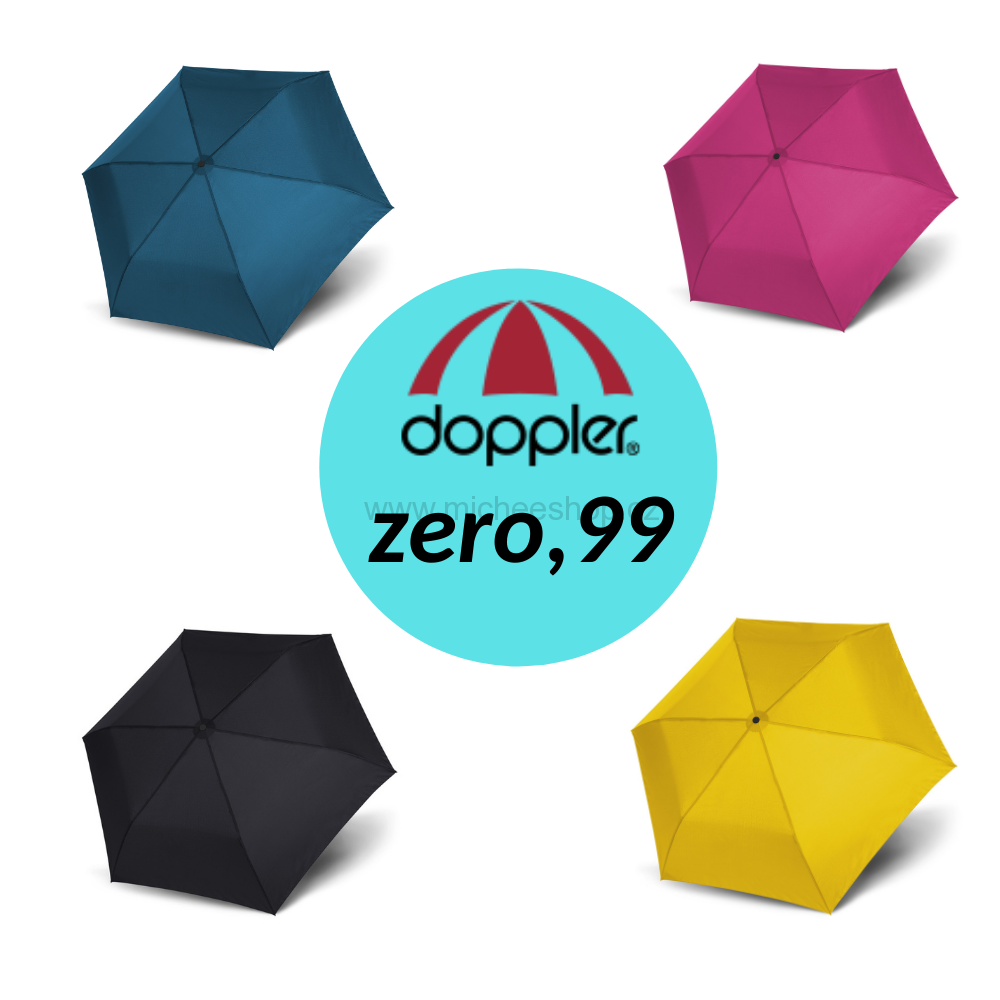Doppler zero,99 ultralehký skládací mini deštník EVERGREEN
