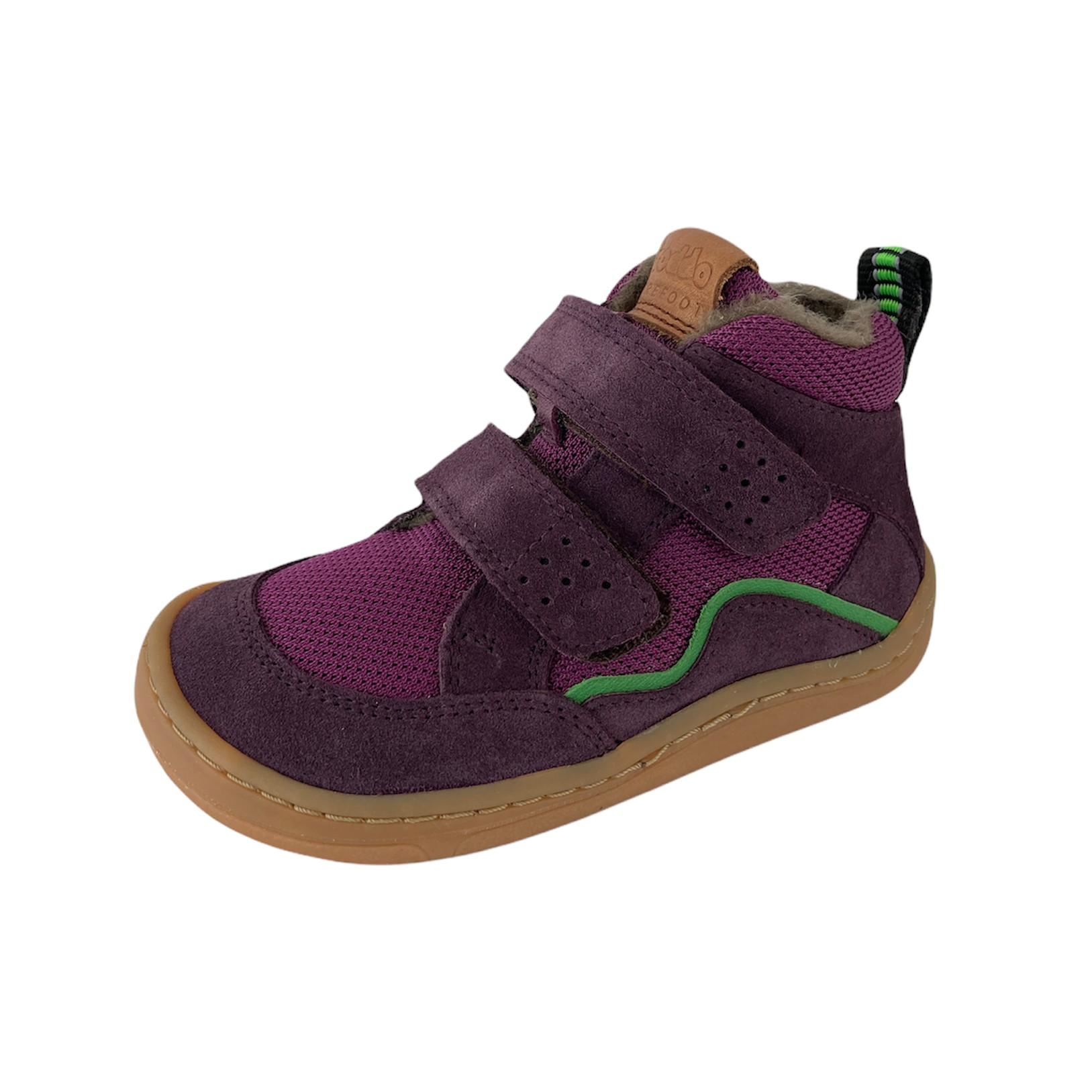 Froddo Barefoot zimní obuv kotníková Purple