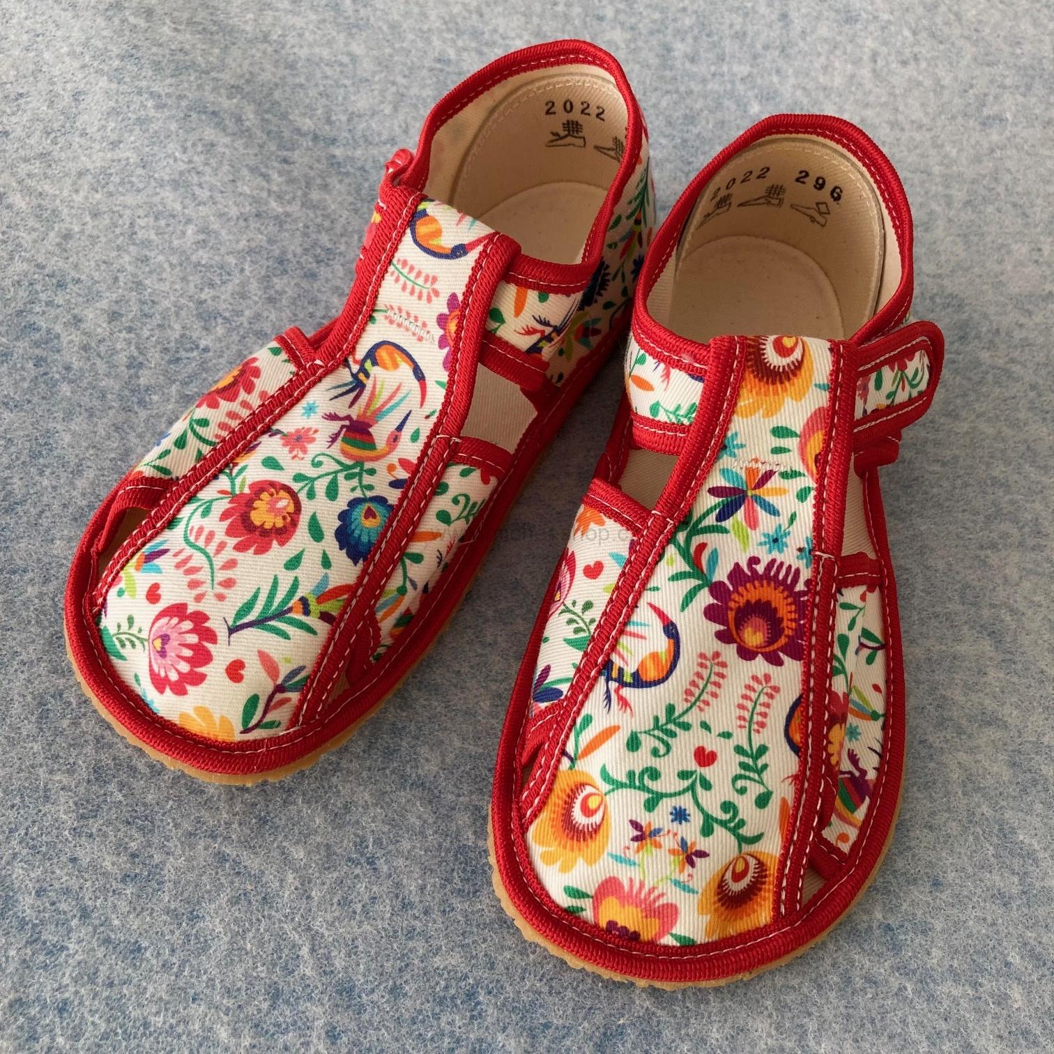 Přezůvky Baby Bare Shoes Folklore v. 29