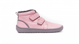 Dětské zimní barefoot boty Be Lenka Penguin - Pink v. 28