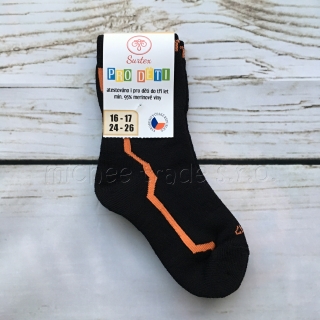 Surtex froté dětské merino ponožky